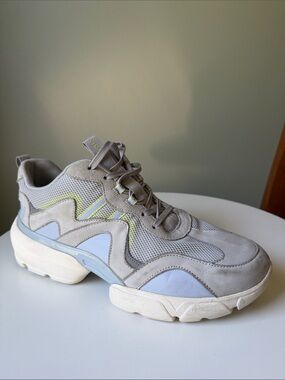 Vionic Electra Gray Athletic Sneakers Walking Running Shoes Size 9 need insoles